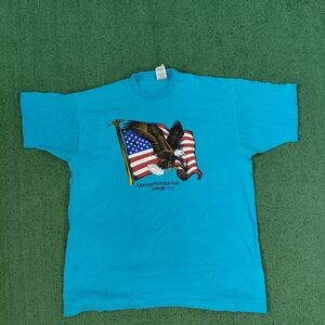 VINTAGE 2000 Freedom Forever USA T Shirt Size XXL